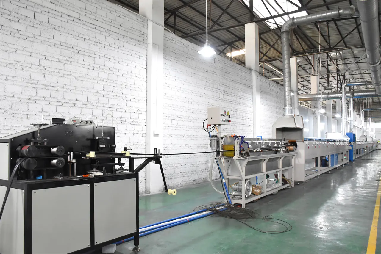 Factory equipment area for OEM gasket and supporting refrigerator accessory production